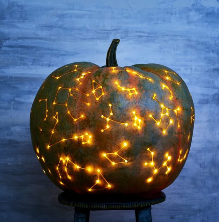 galaxy pumpkin