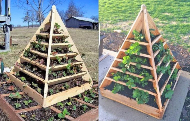 pyramid planter