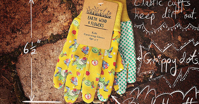 kids gardening gloves