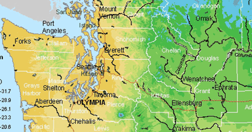 USDA Hardiness Zone For Seattle, Washington - Featured image