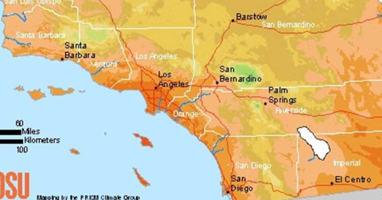 Los Angeles USDA Hardiness Zone Map - Featured image