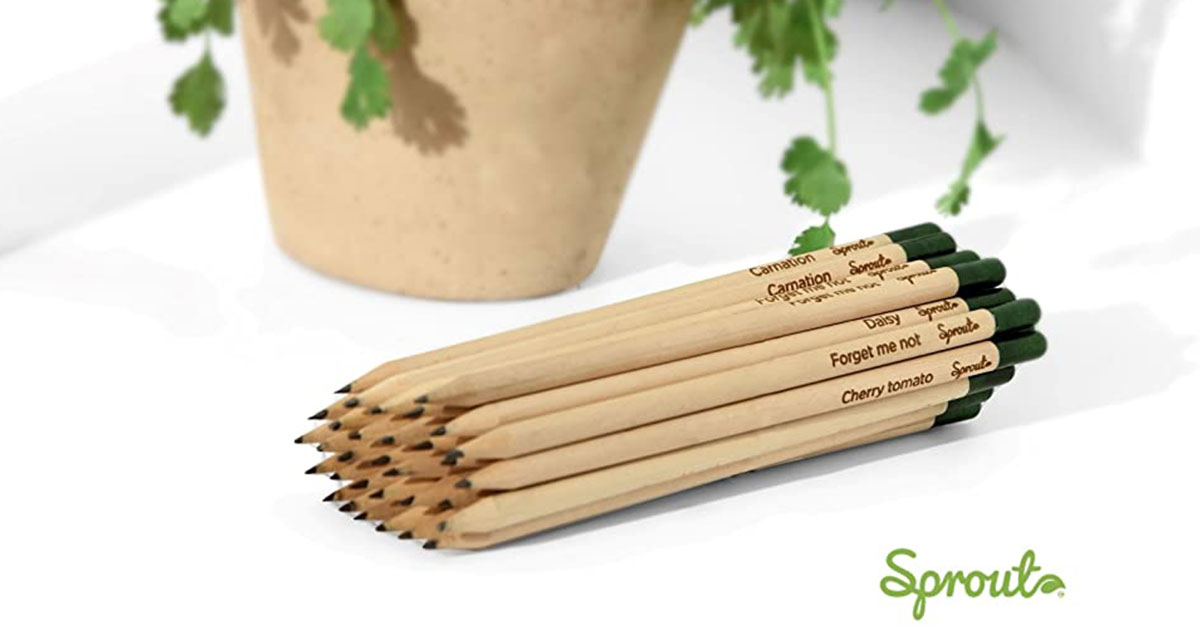 Where To Buy Sprout Pencils That Grow Different Seeds The Garden Magazine