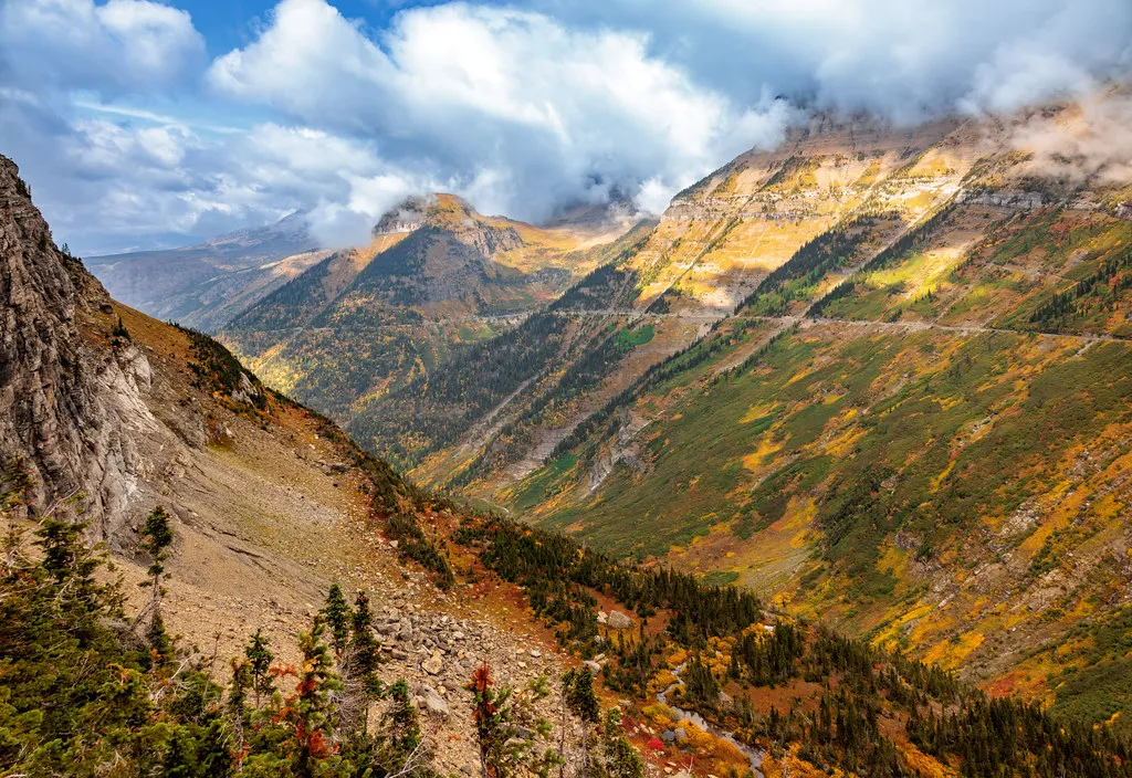 The Changing Landscapes of Montana's Glacier National Park: A Visual Timeline