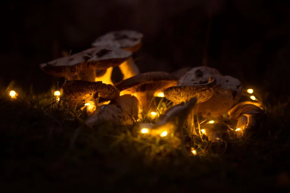 The Bizarre "Ghost Fungus" Glowing in Midwestern Backyards This Week - Featured image