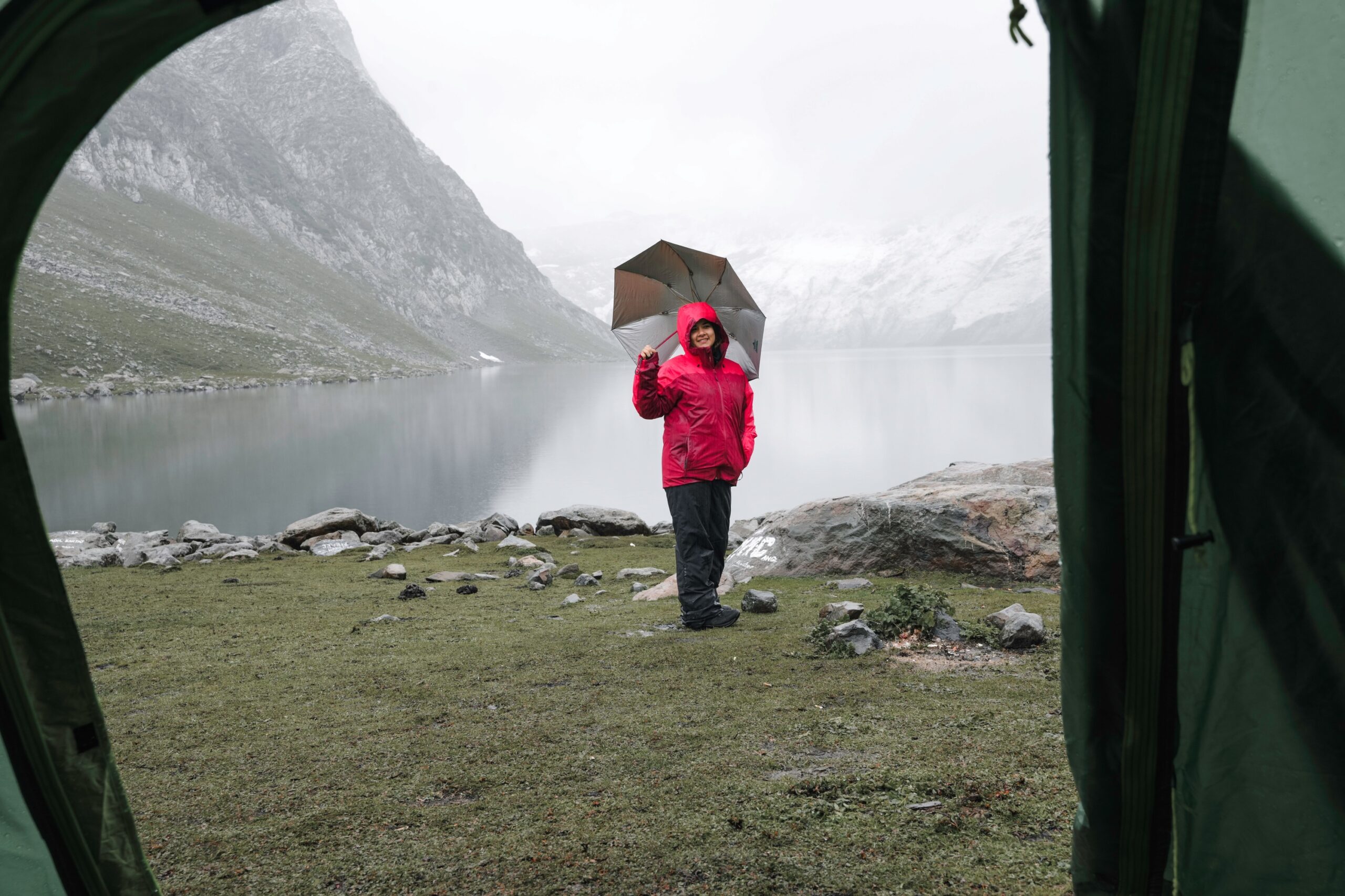 How to Pitch a Tent in Heavy Rain and Stay Completely Dry All Night