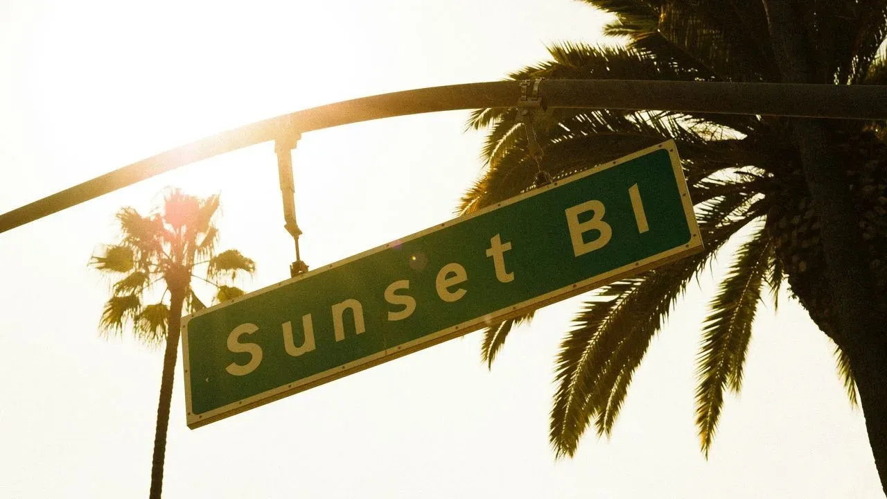 Man Lives 30 Feet High in Sunset Billboard