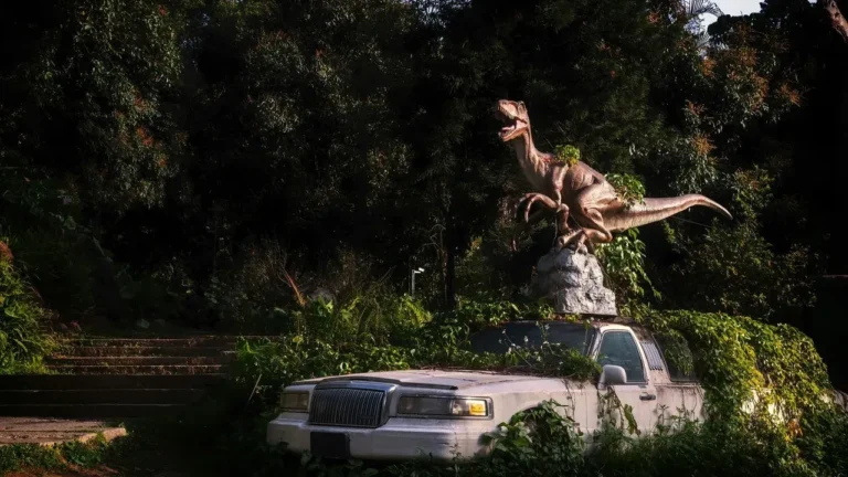 Inflatable Dinosaurs Wed at San Francisco City Hall - Featured image
